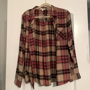 NWT Maurices Flannel Size L